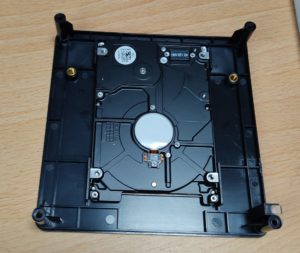 HDDを裏返したところ