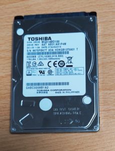 東芝製HDD(1TB)